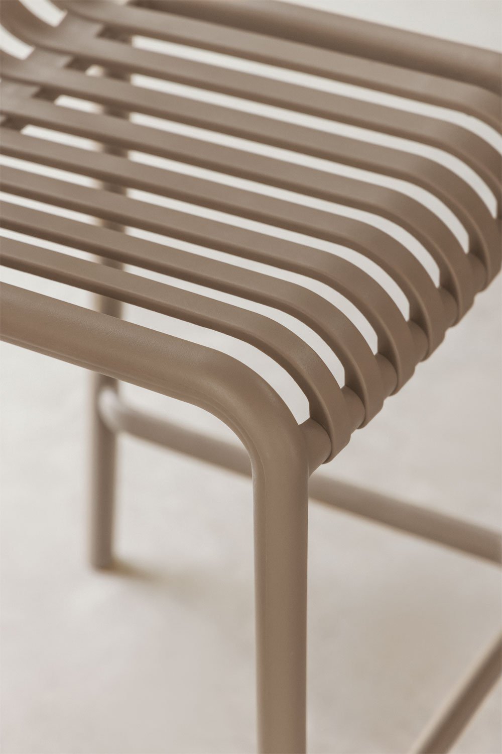 Wendell Stackable Polypropylene Bar Stool, gallery image 2