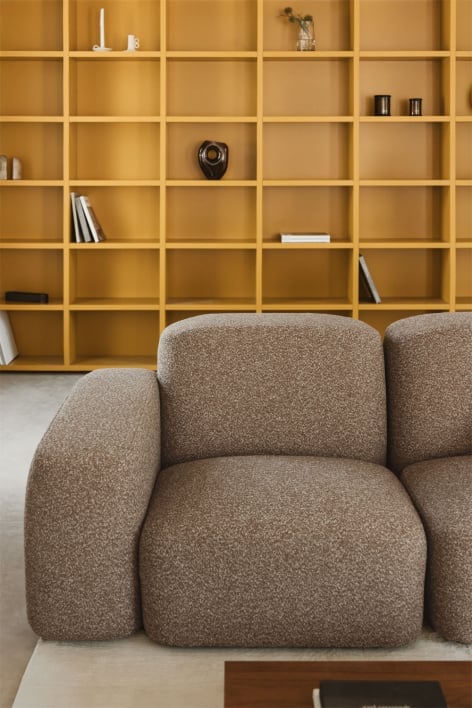 Left corner module for Bastian modular sofa