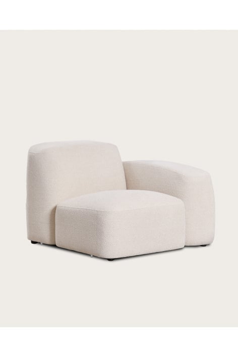 Right corner module for Bastian modular sofa