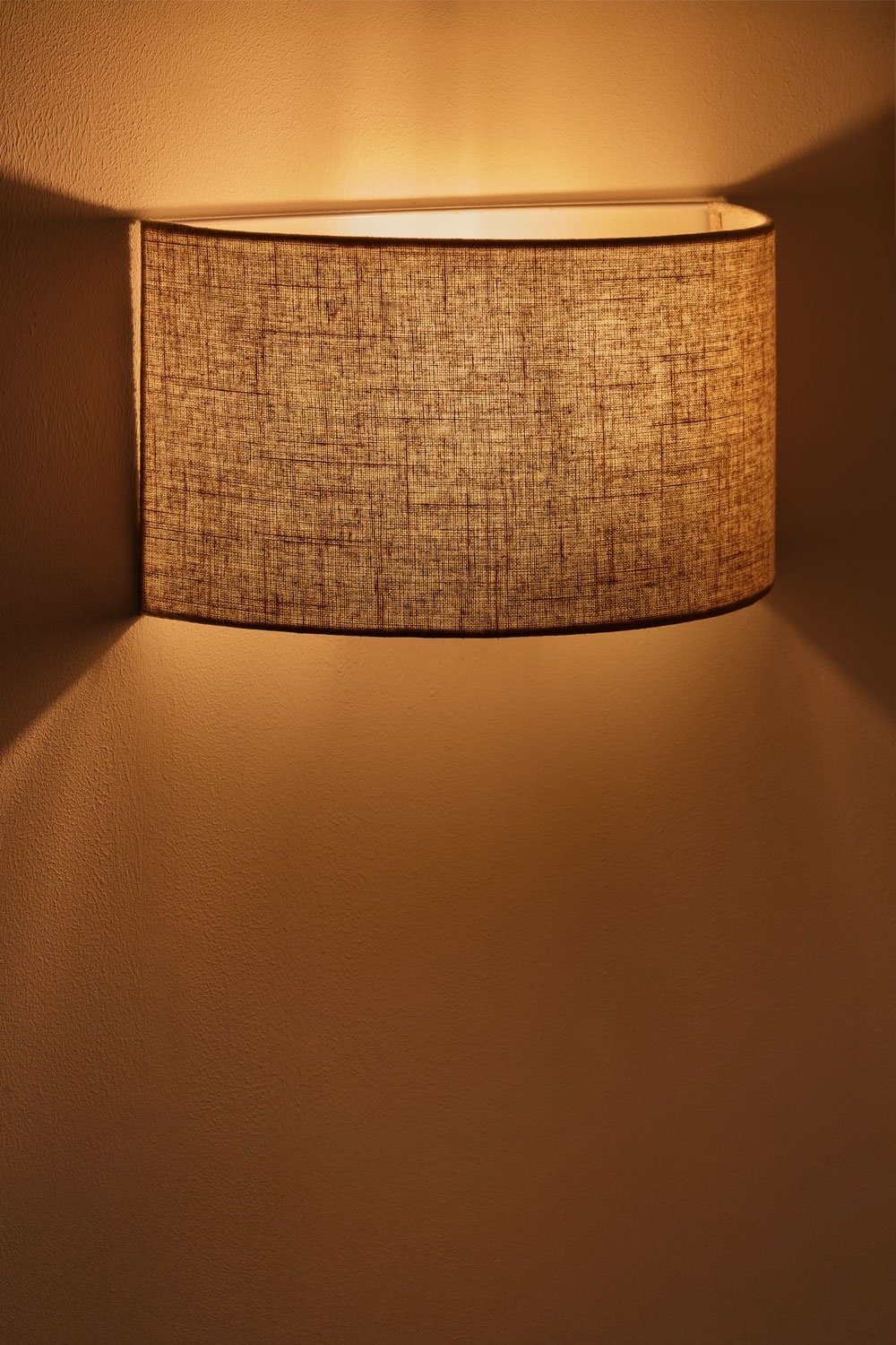 Kiraz linen wall light, gallery image 4