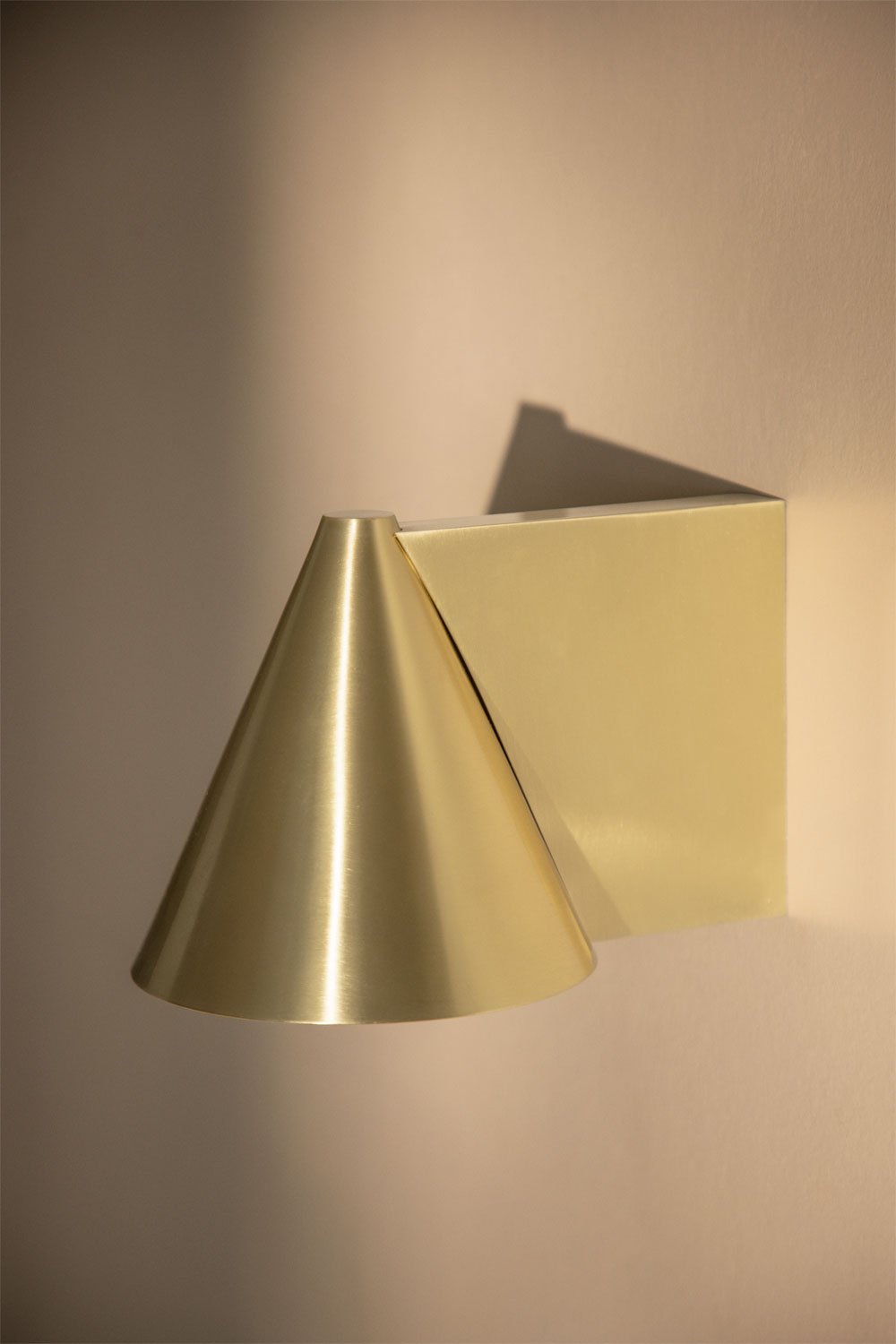 Bicorp iron wall light, gallery image 2