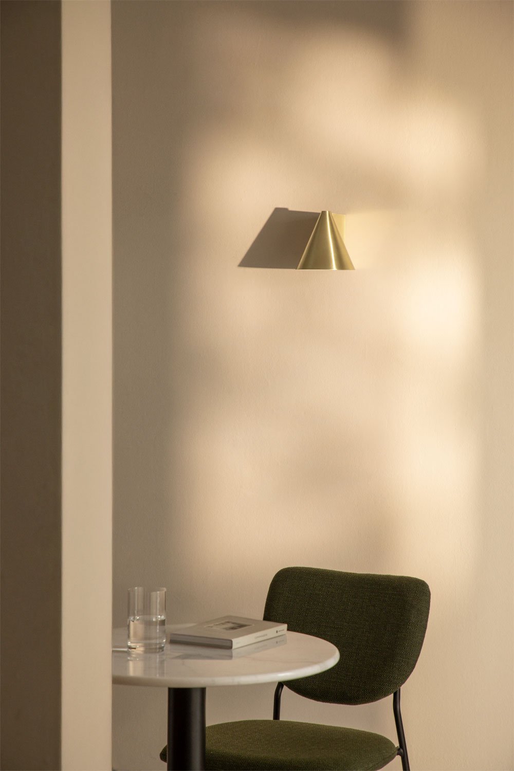 Bicorp iron wall light, gallery image 1