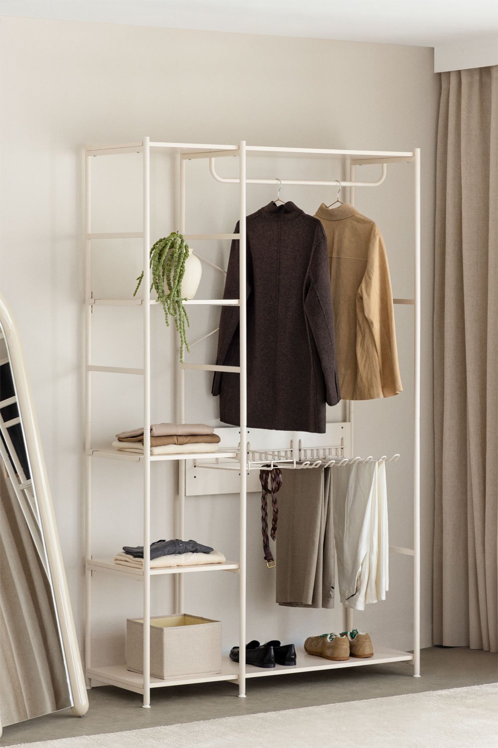 Elviah open iron wardrobe, gallery image 1