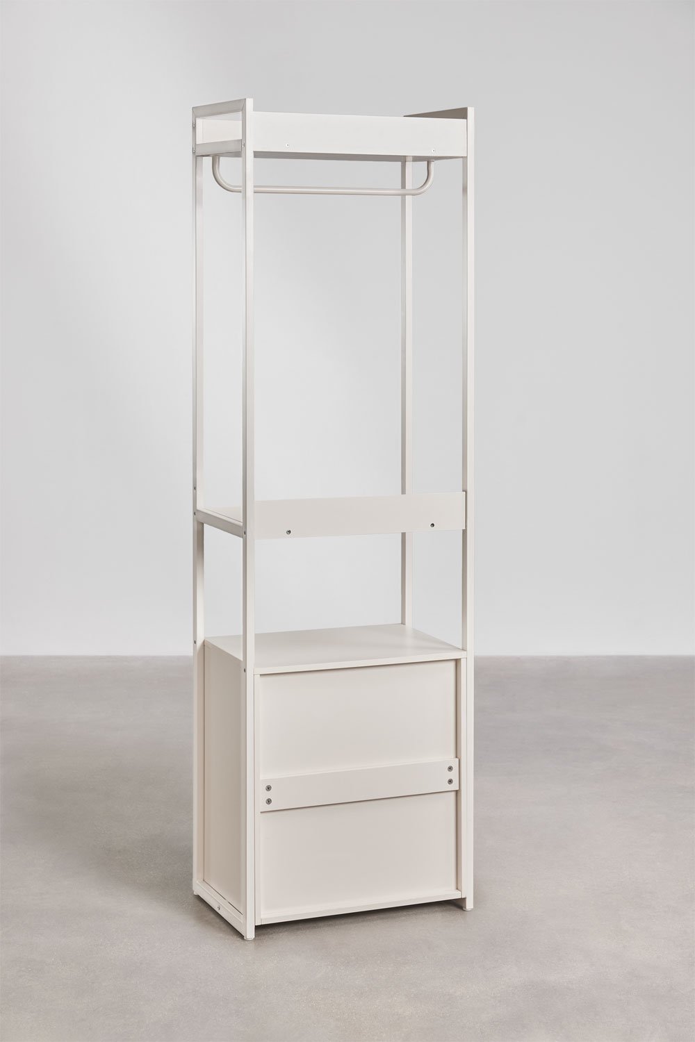 Velunis iron open wardrobe with drawers, gallery image 4