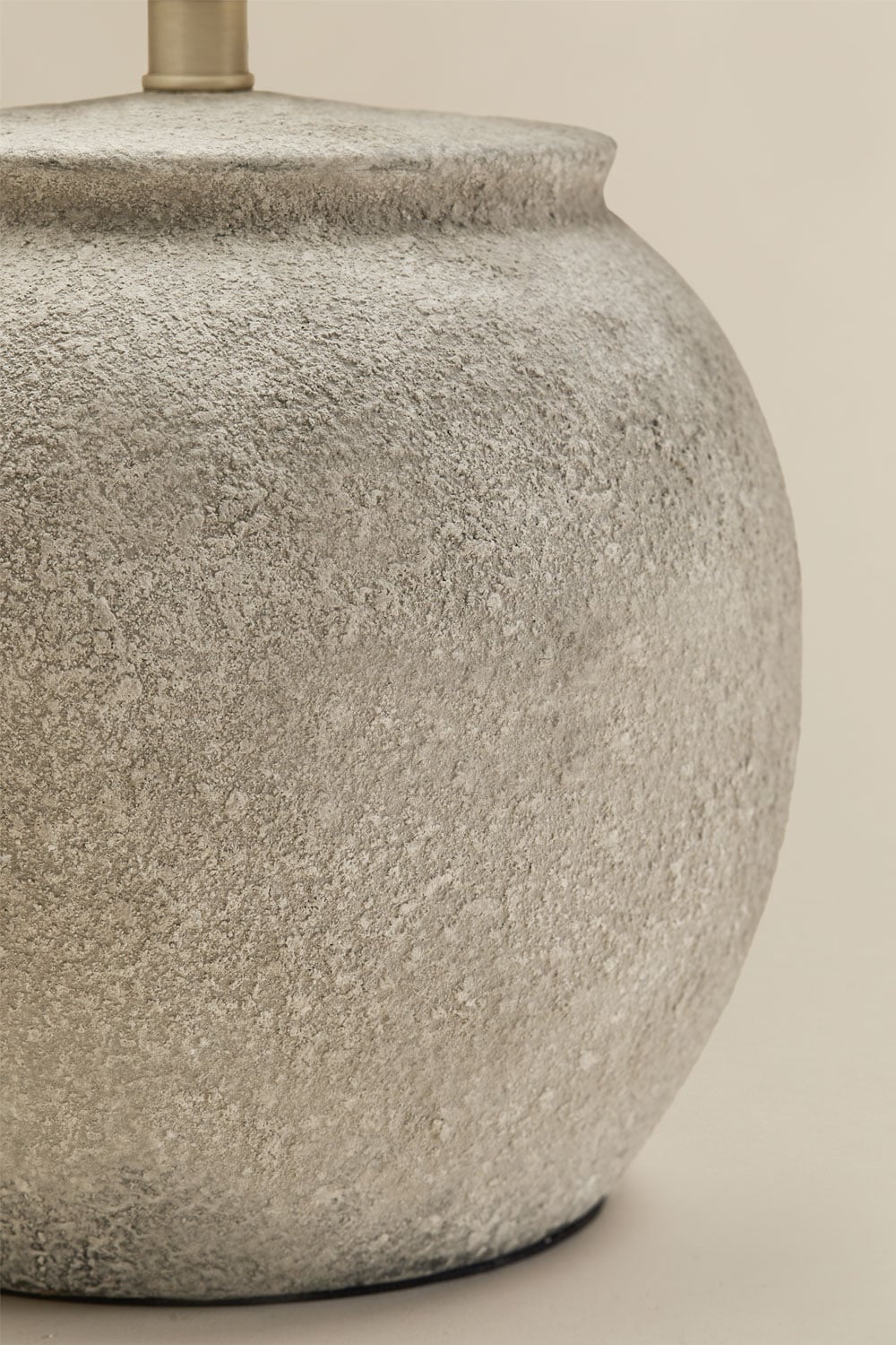 Kenaris ceramic and linen table lamp, gallery image 4