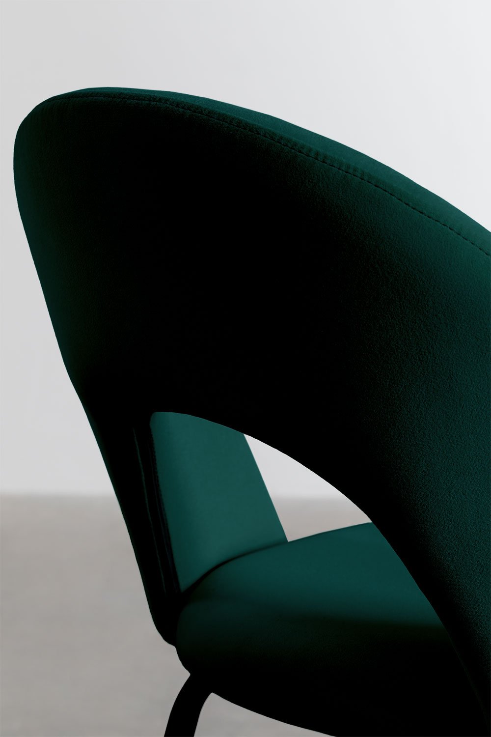 Pack of 2 Glorys upholstered dining chairs, gallery image 4