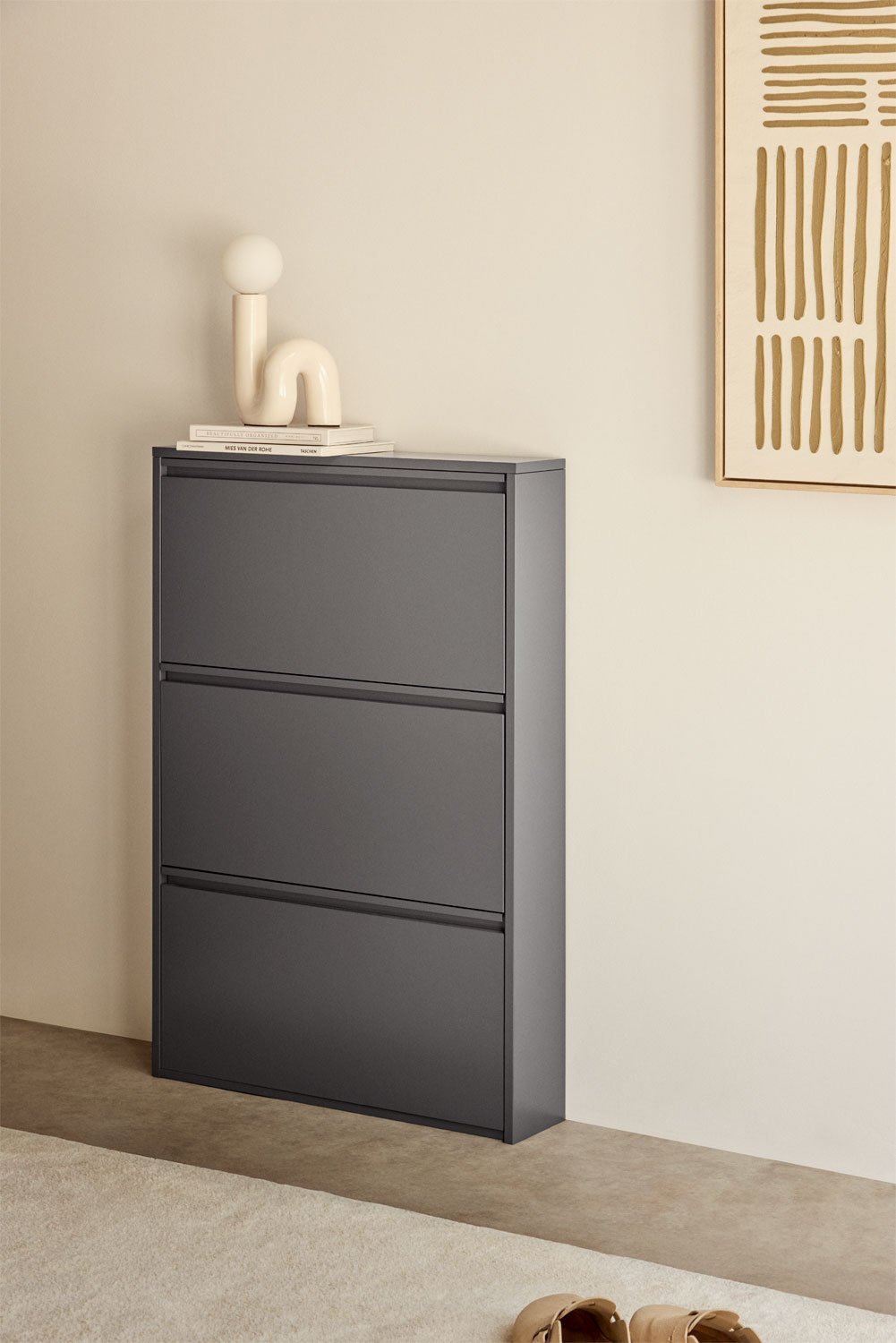 Logan Steel Shoe Rack, gallery image 1