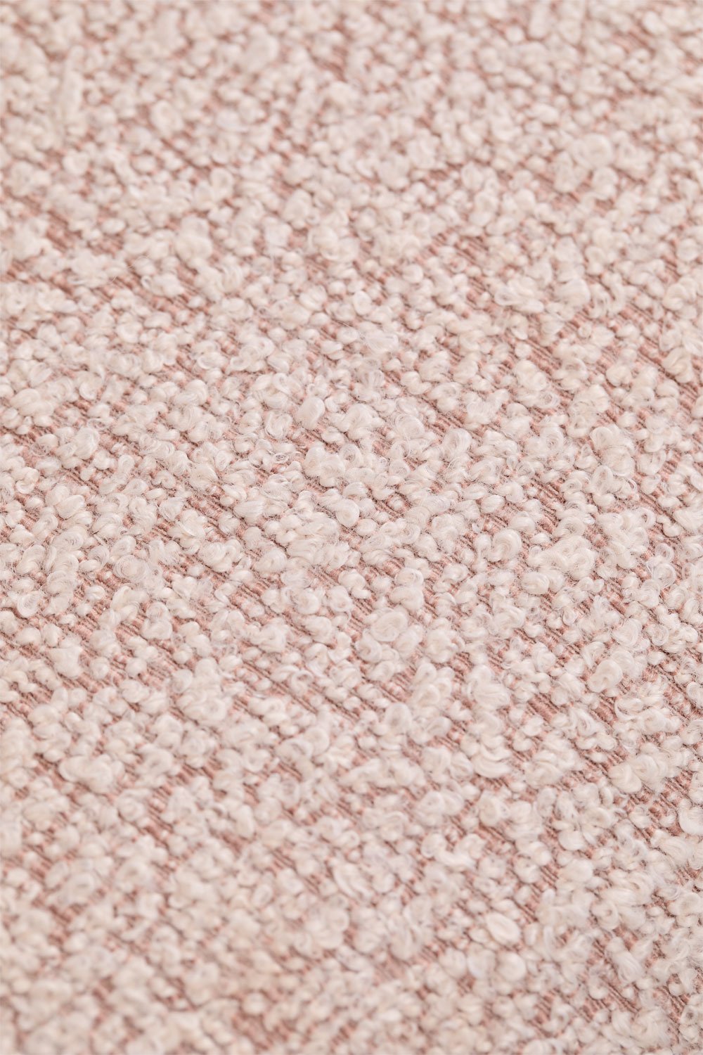 Bed with lift-up storage base in Borzensi bouclé fabric, gallery image 9