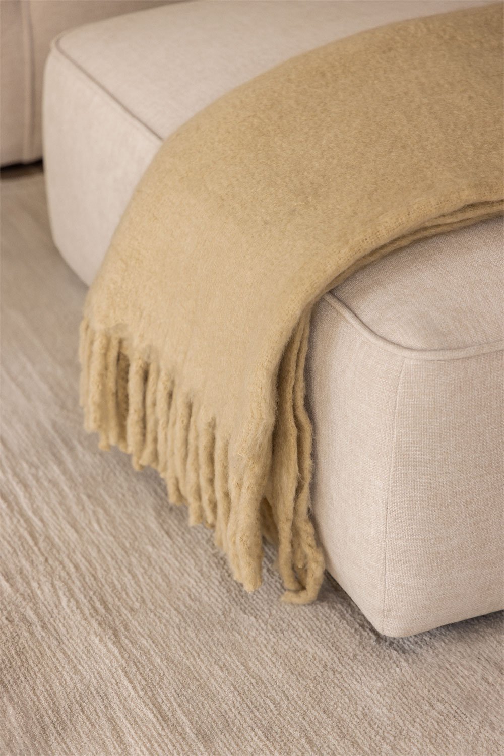 Cardea upholstered pouf, gallery image 2