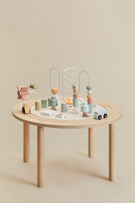 Columba Kids wooden multi-activity table