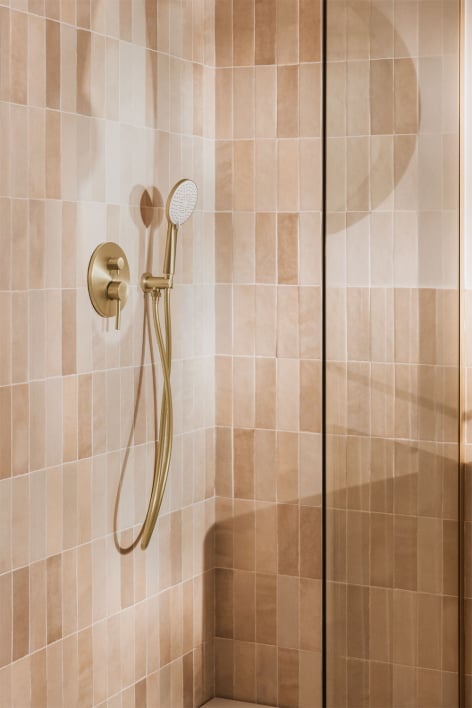 Orveta brass built-in shower column