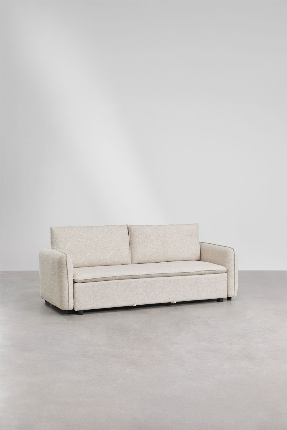 3-seater sofa bed in bouclé fabric Drovi, gallery image 5
