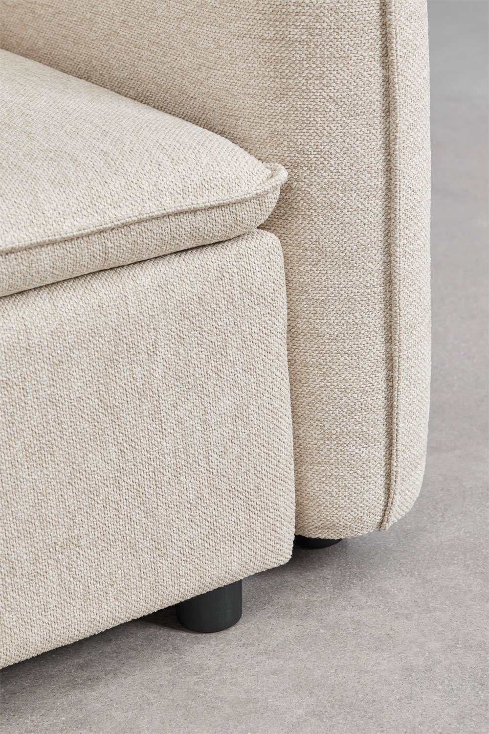 3-seater sofa bed in bouclé fabric Drovi, gallery image 6