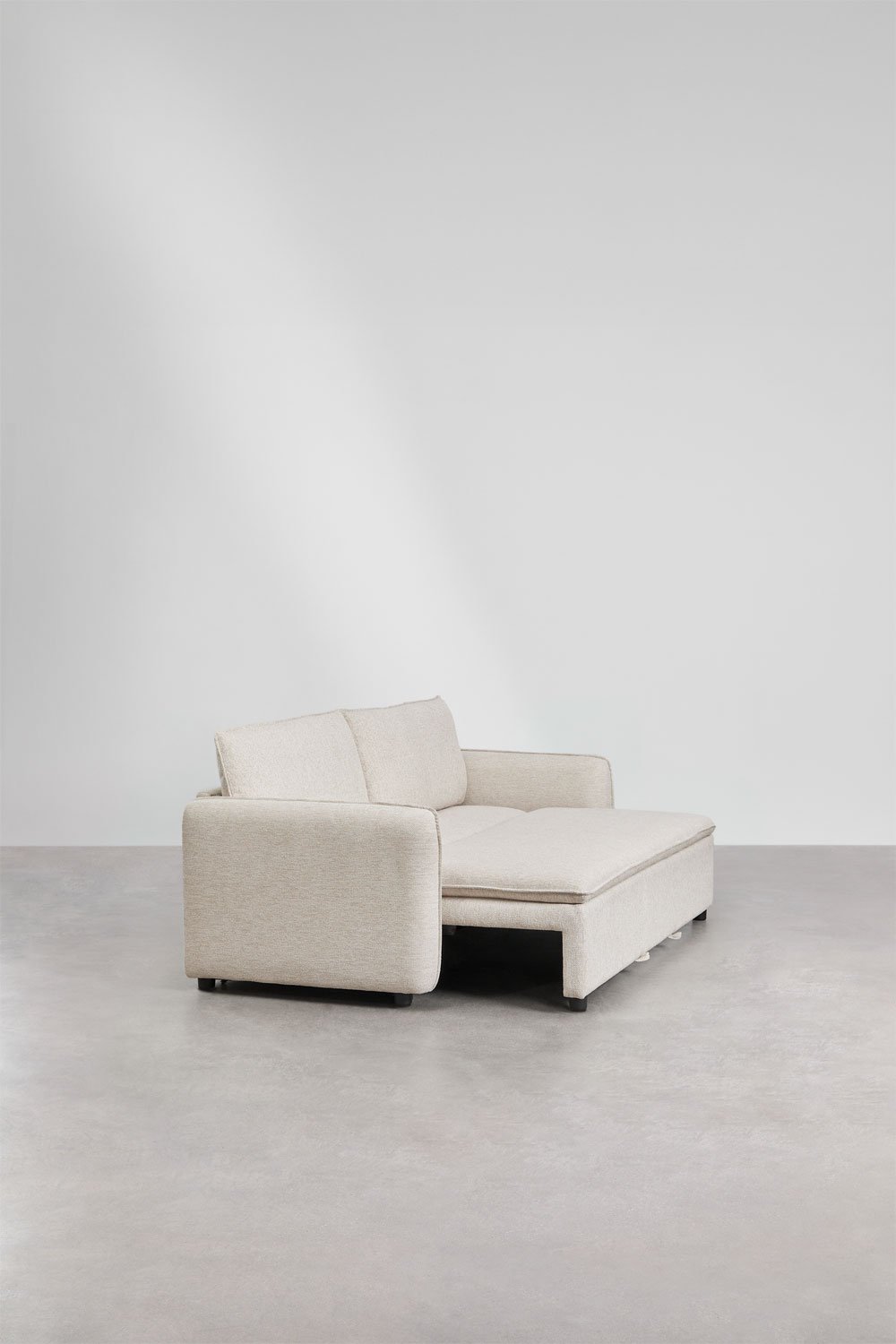 3-seater sofa bed in bouclé fabric Drovi, gallery image 8