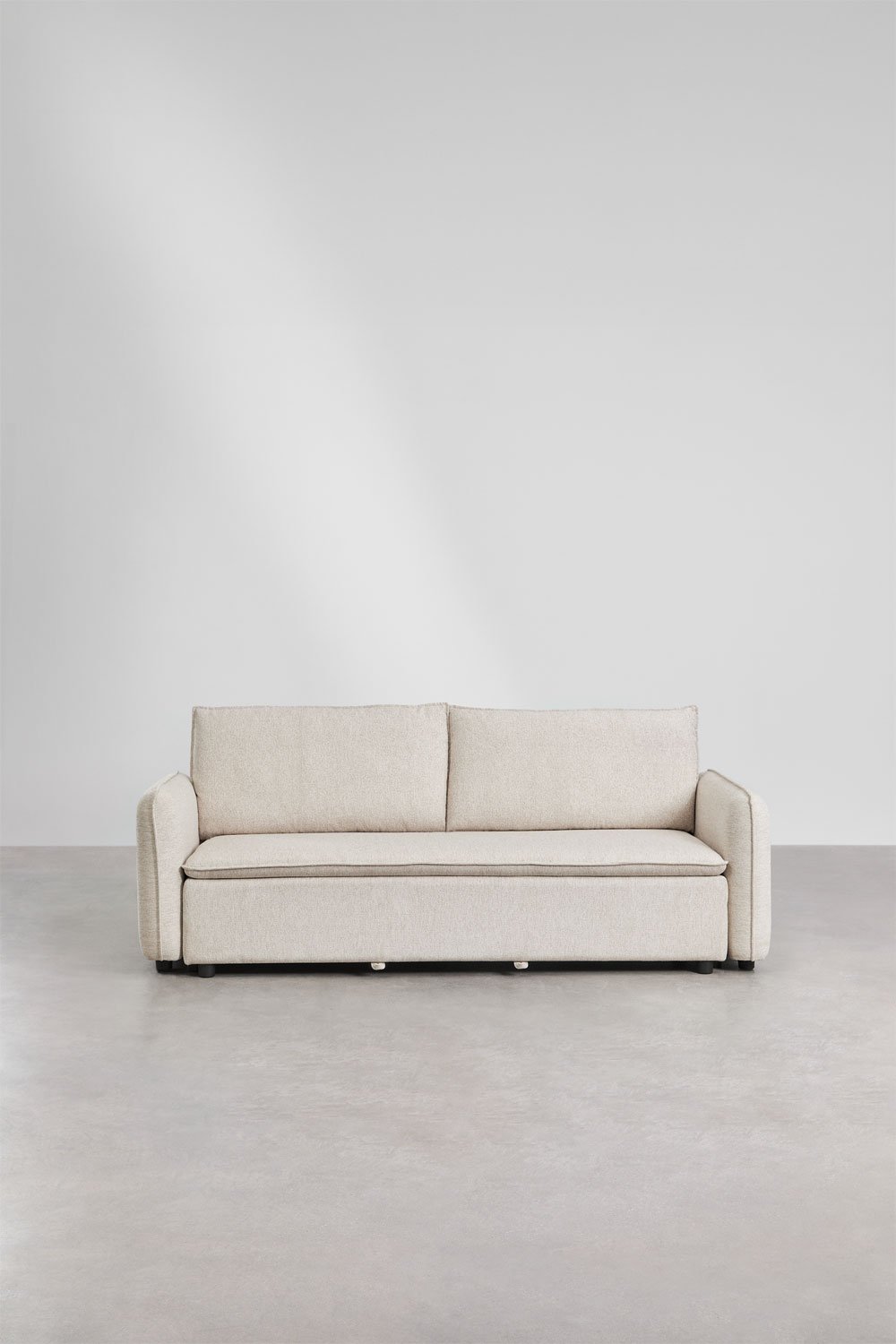 3-seater sofa bed in bouclé fabric Drovi, gallery image 9