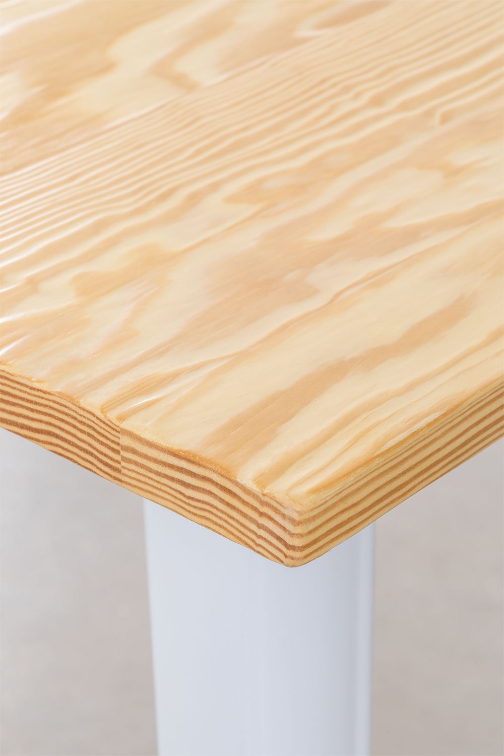 Square high table 60x60 cm in Lix steel, gallery image 3