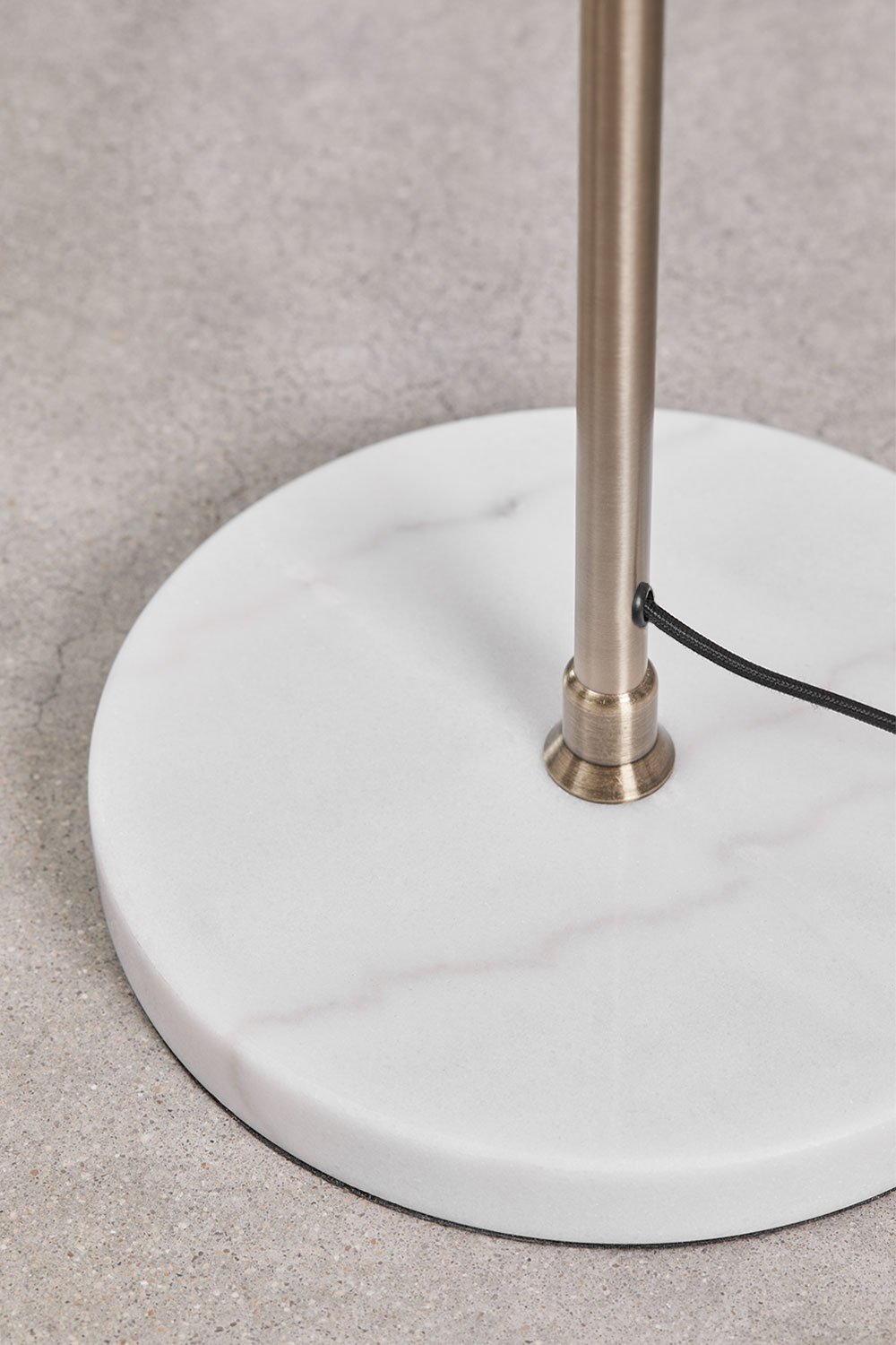 Agueda floor lamp with auxiliary table, gallery image 8