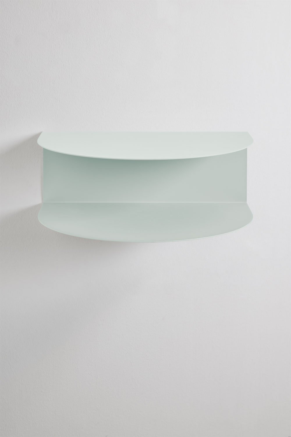 Taifa floating bedside table in stainless steel, gallery image 2