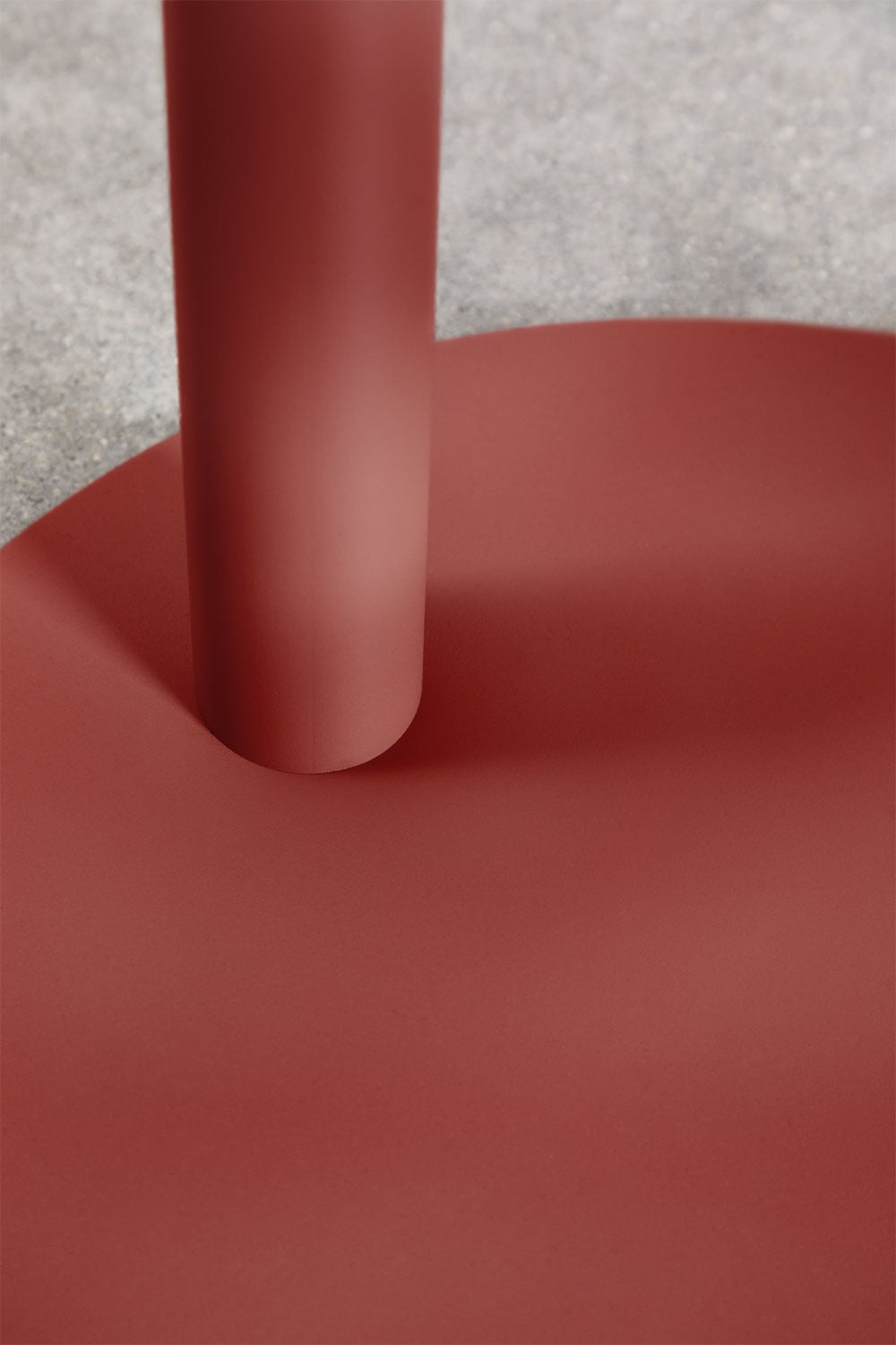 Yannik round Ø40 cm steel garden side table, gallery image 6