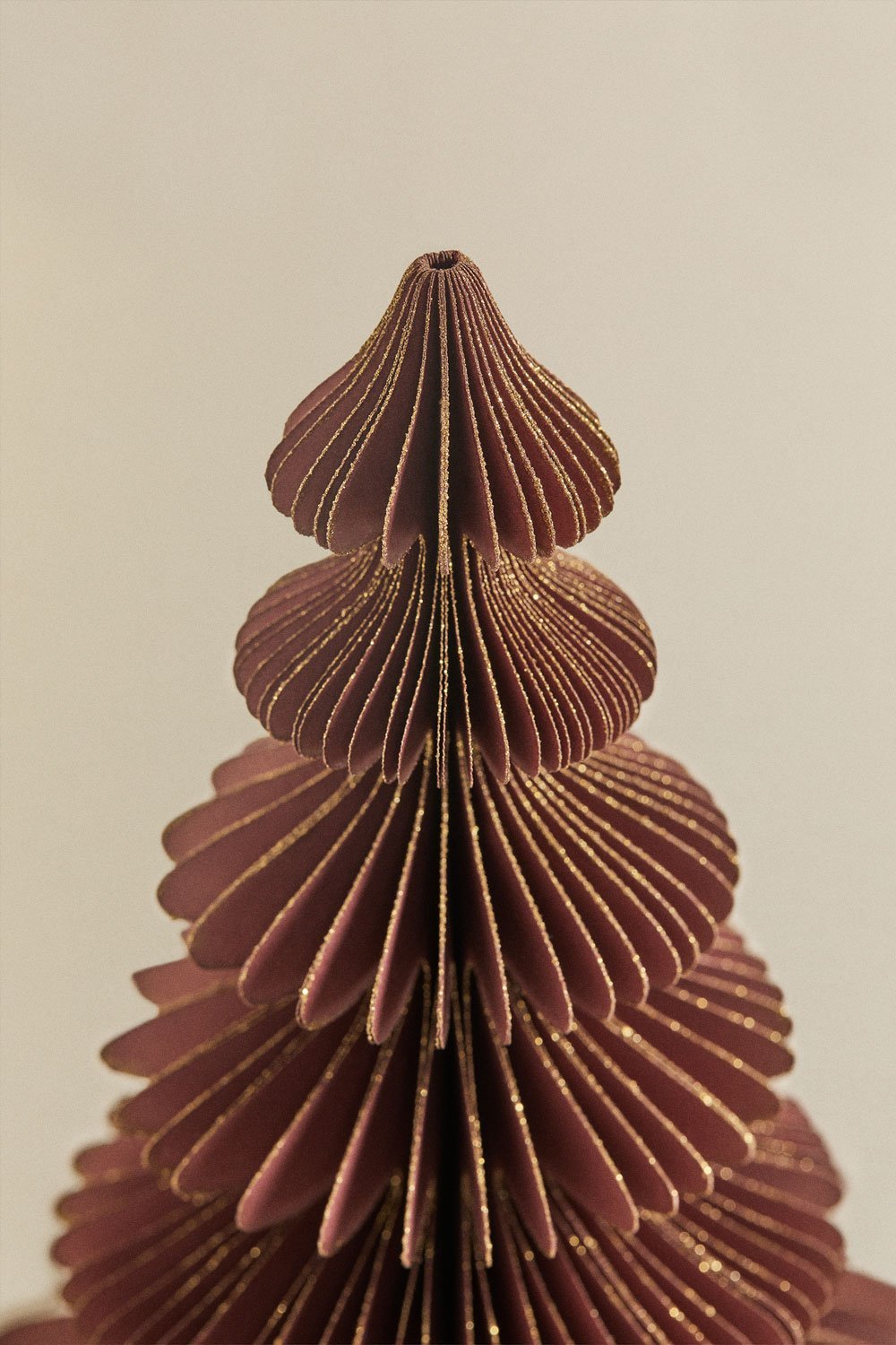 Pack of 2 Navira paper Christmas trees, gallery image 4