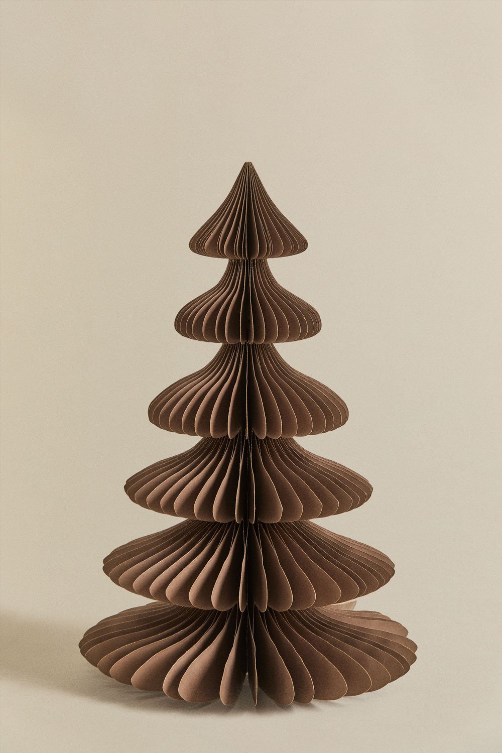 Pack of 2 Navira paper Christmas trees, gallery image 3