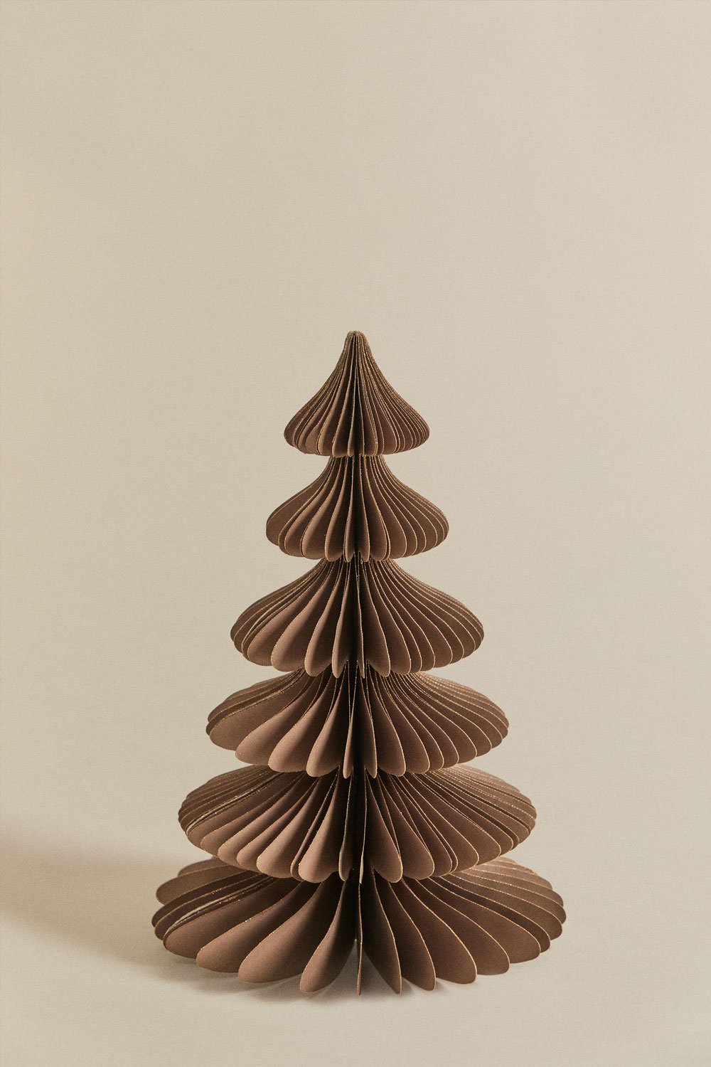 Pack of 3 Navira paper Christmas trees, gallery image 3