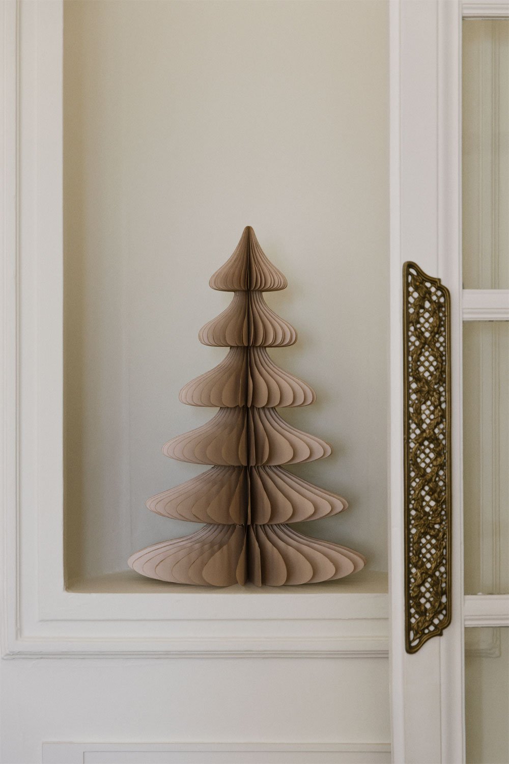 Pack of 3 Navira paper Christmas trees, gallery image 1