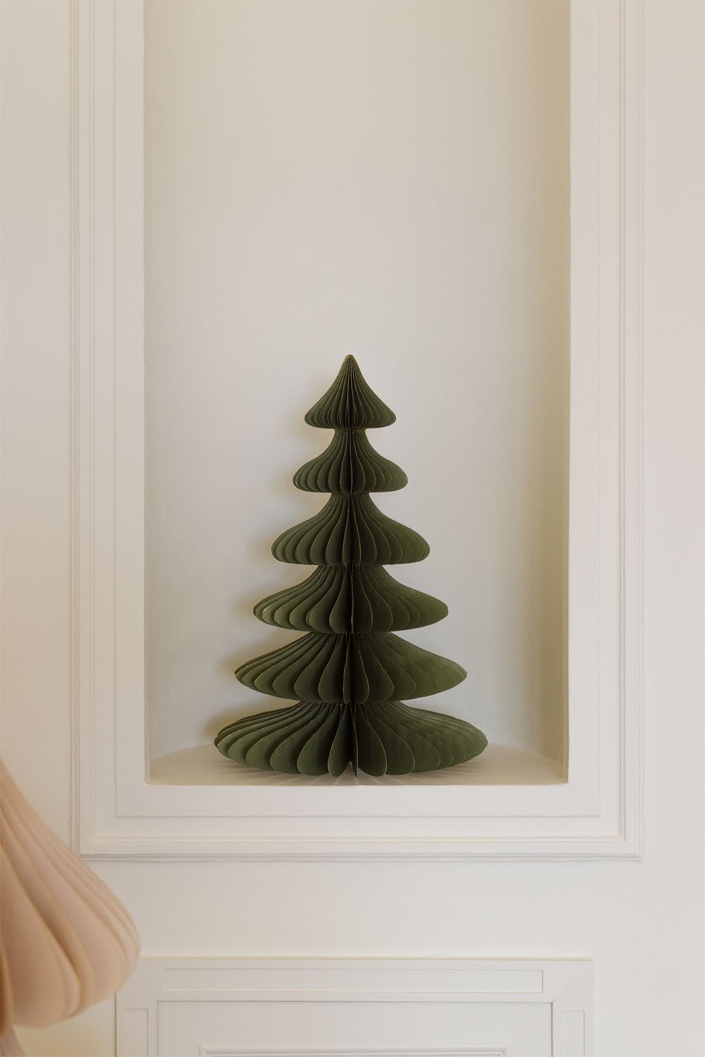 Pack of 3 Navira paper Christmas trees, gallery image 1