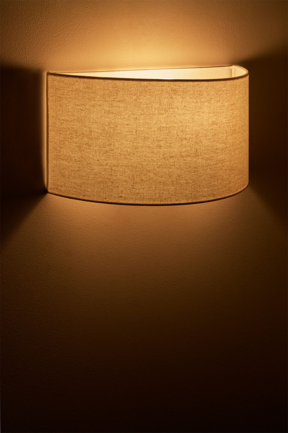 Kiraz linen wall light, gallery image 4