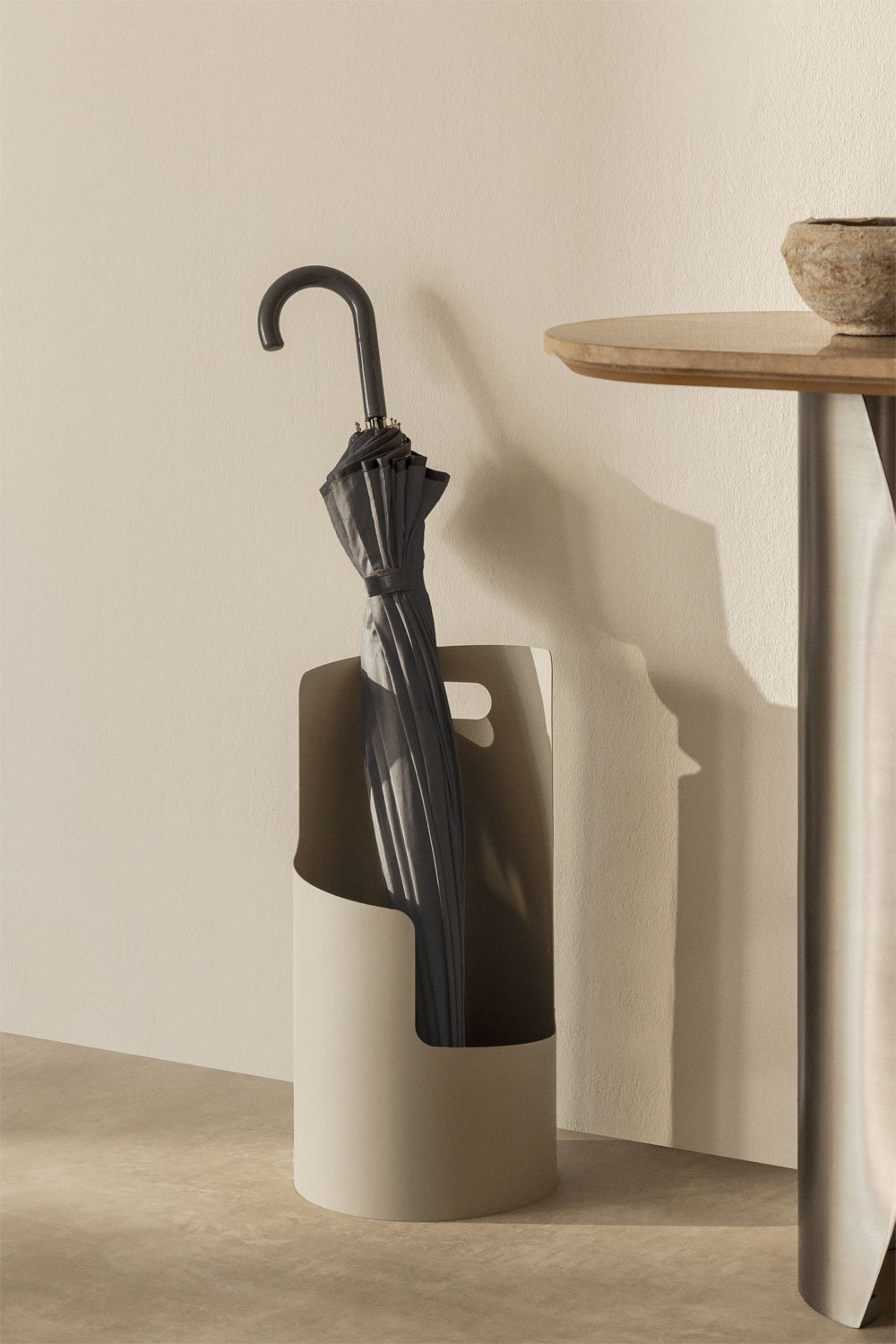 Balandra stainless steel umbrella stand, gallery image 1