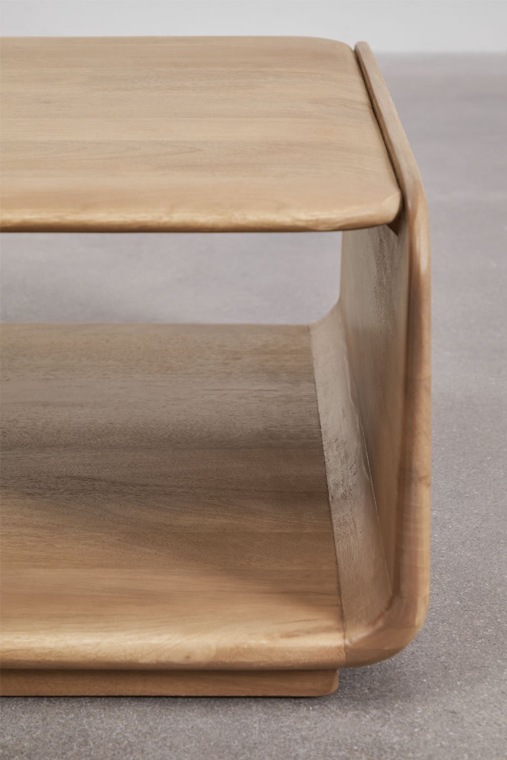 Tinsley square wooden coffee table, gallery image 5