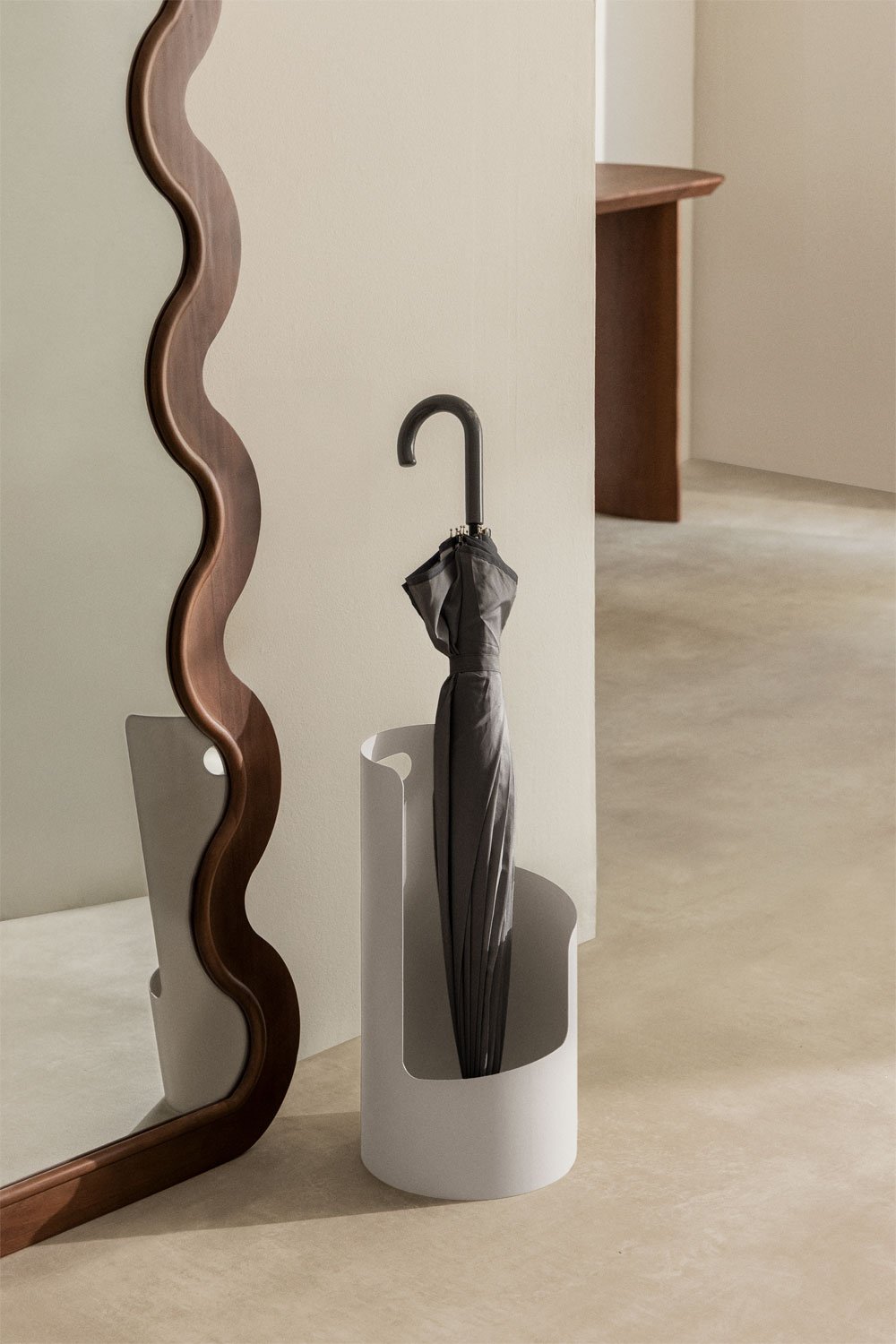 Balandra stainless steel umbrella stand, gallery image 1