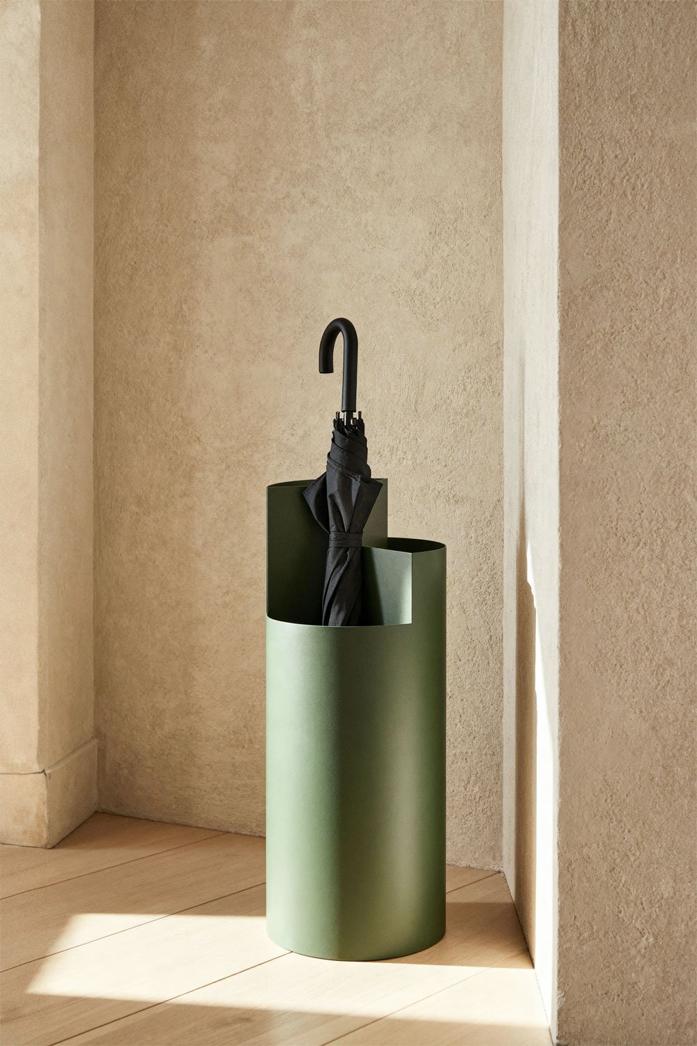 Giovanni steel umbrella stand, gallery image 1