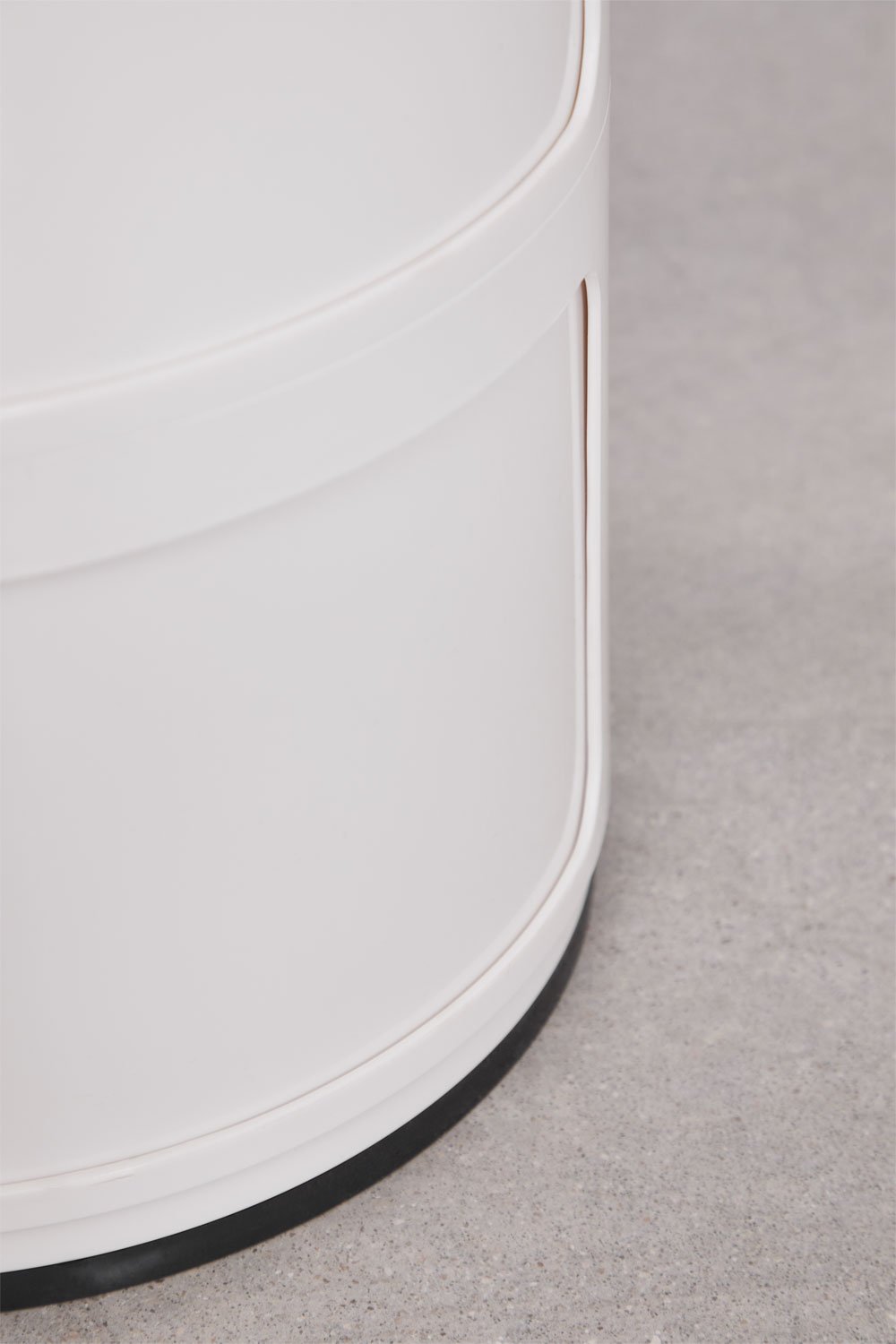 Pack of 2 round bedside tables with shelves Babel, gallery image 6