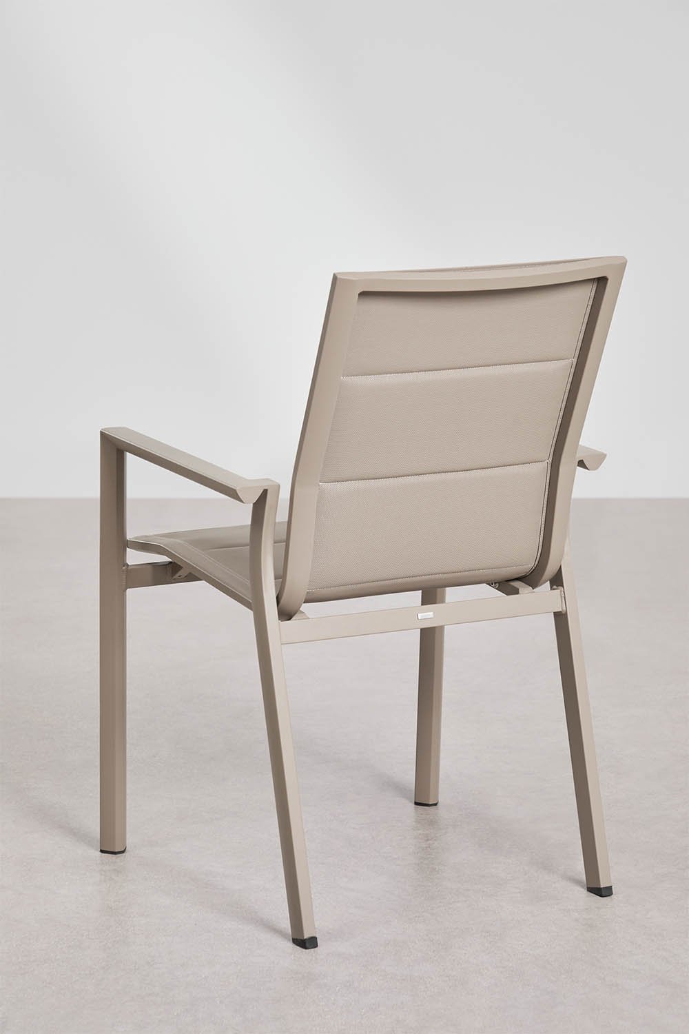 Stackable garden chair with aluminum armrests Karena, gallery image 5