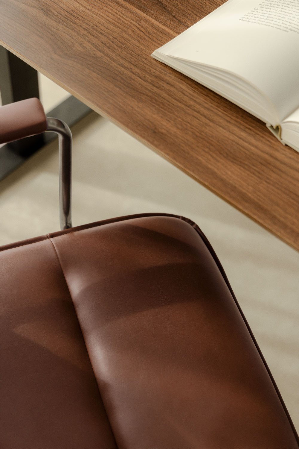 Seifert office chair with wheels and armrests, gallery image 2