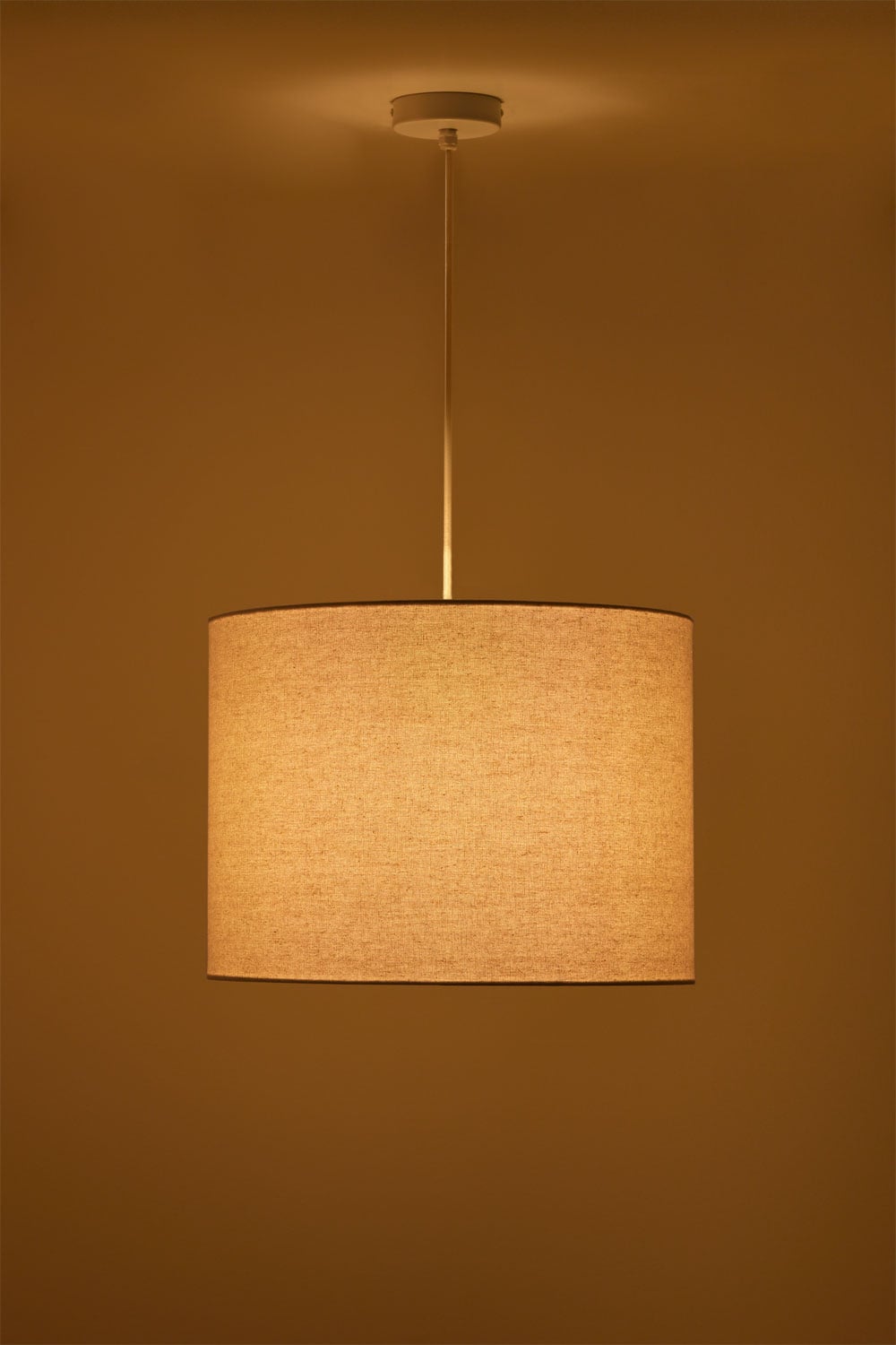 Arlina fabric pendant ceiling lamp, gallery image 2