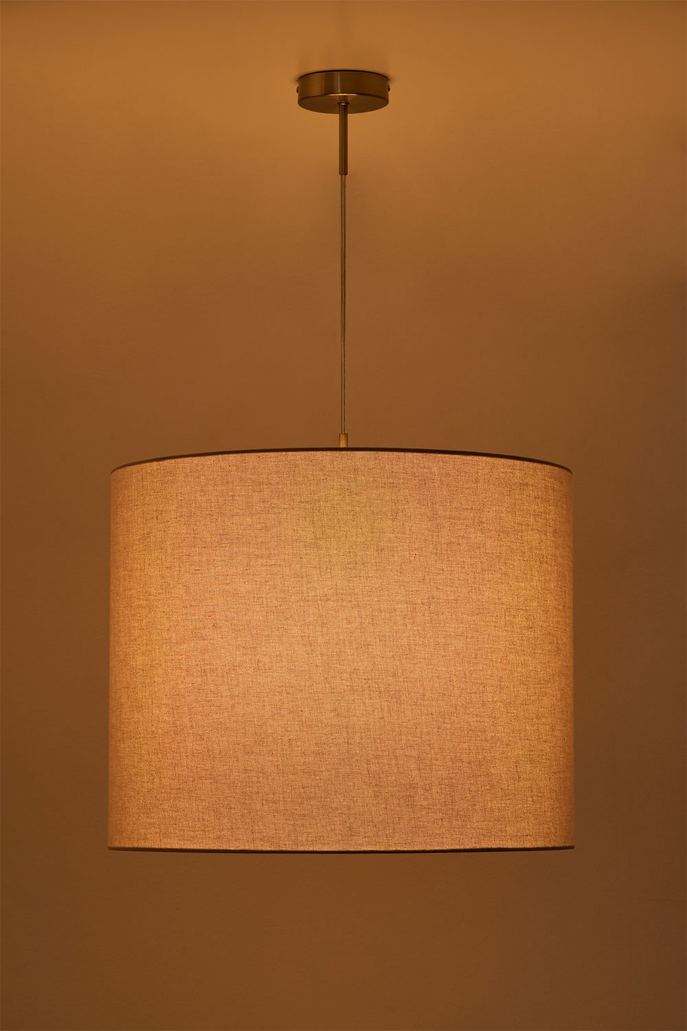 Arlina fabric pendant ceiling lamp, gallery image 2