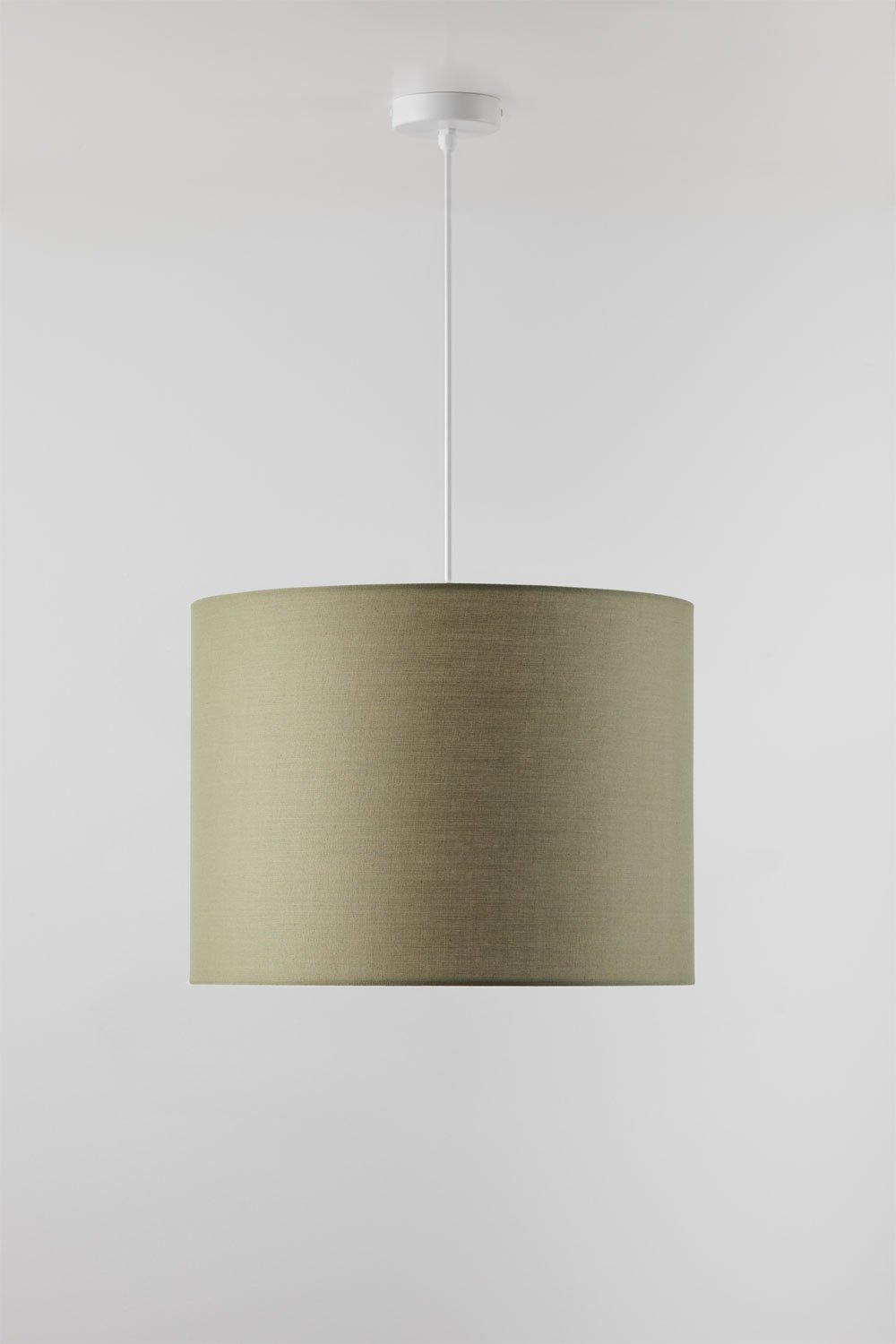 Arlina fabric pendant ceiling lamp, gallery image 1