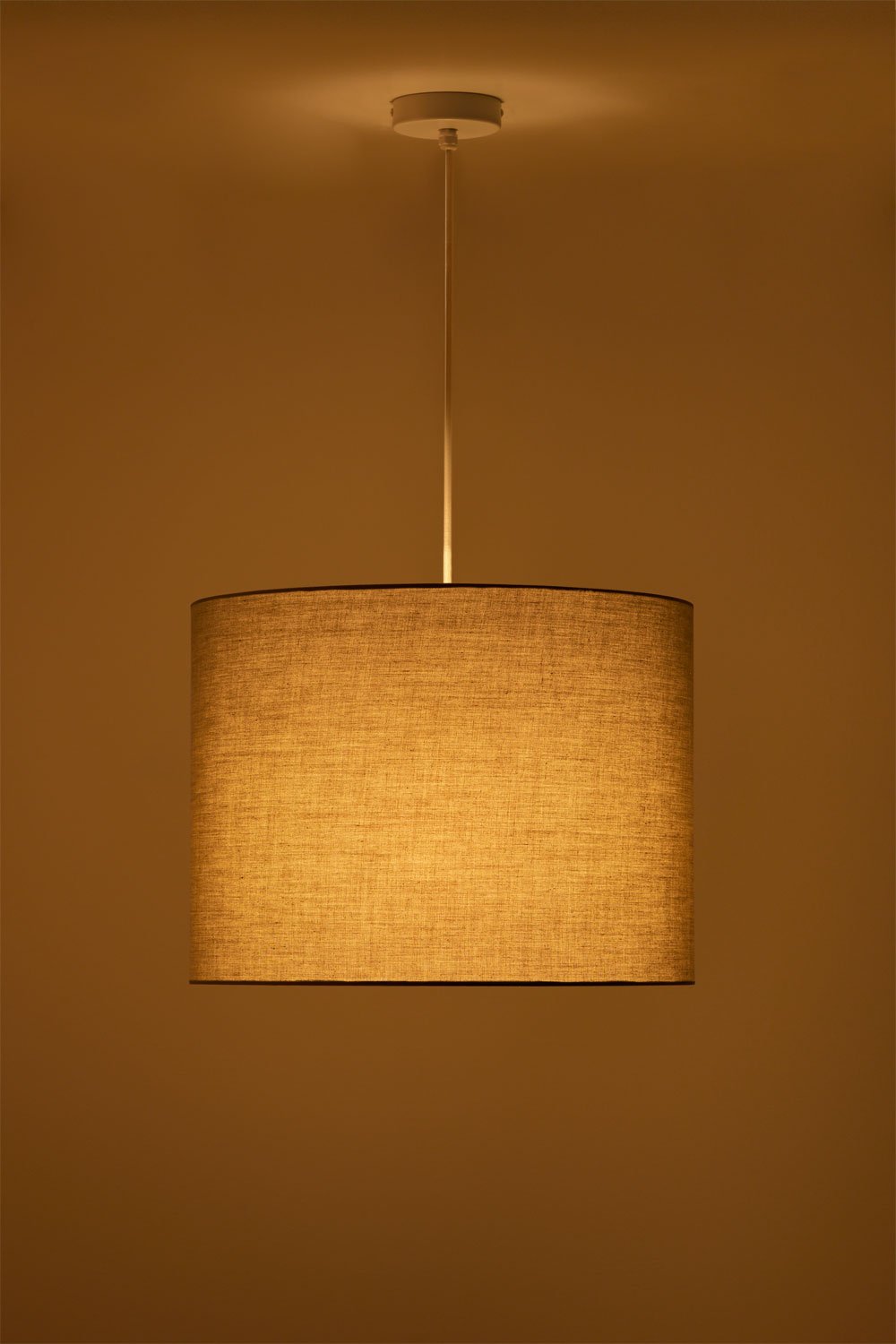 Arlina fabric pendant ceiling lamp, gallery image 2