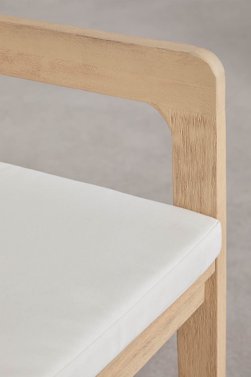 Selira eucalyptus wood dining chair, gallery image 5