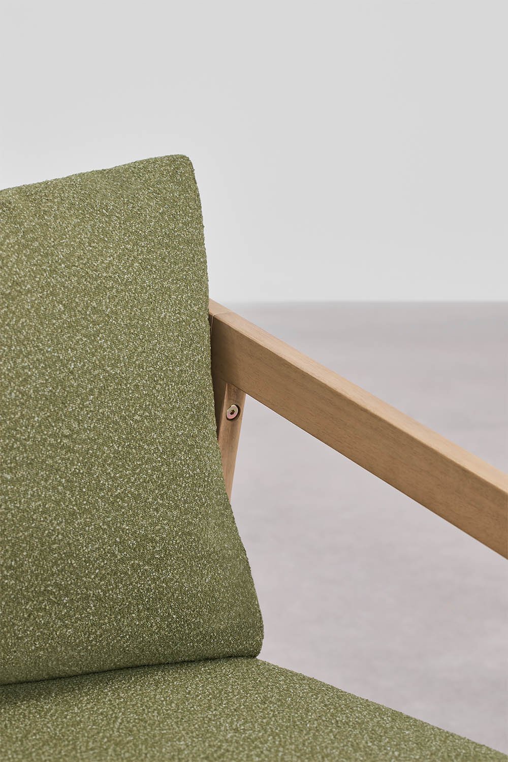 Kaela acacia wood garden armchair, gallery image 4