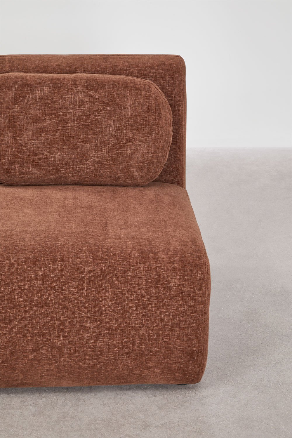 4-piece modular sofa in Coquette chenille, gallery image 9