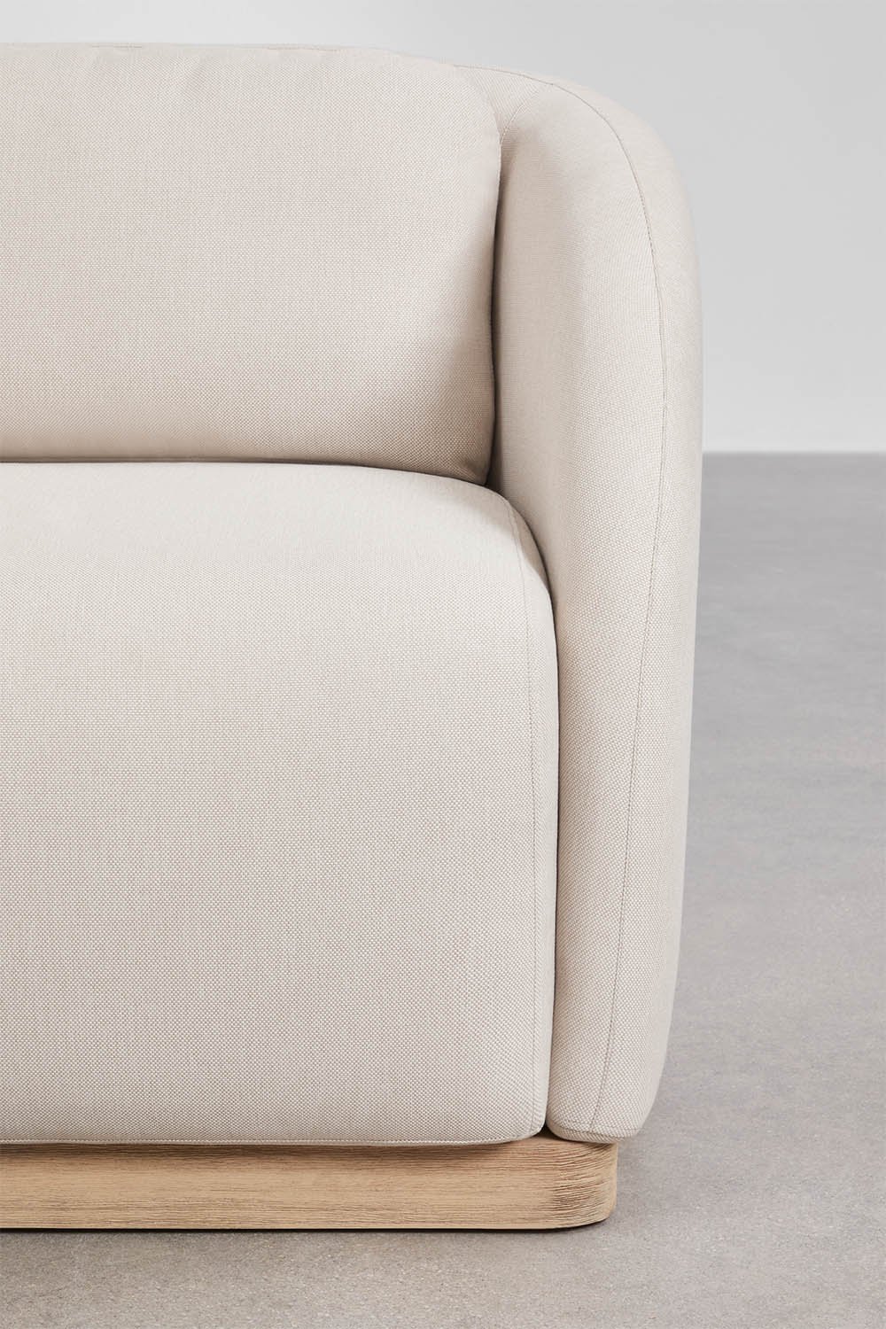 Verona acacia wood garden armchair, gallery image 5