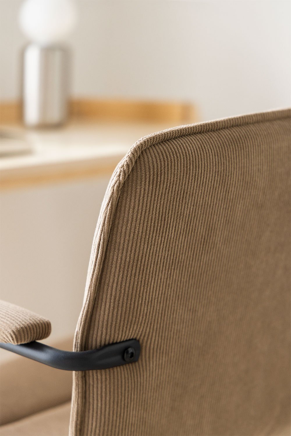 Seifert office chair with wheels and armrests, gallery image 2