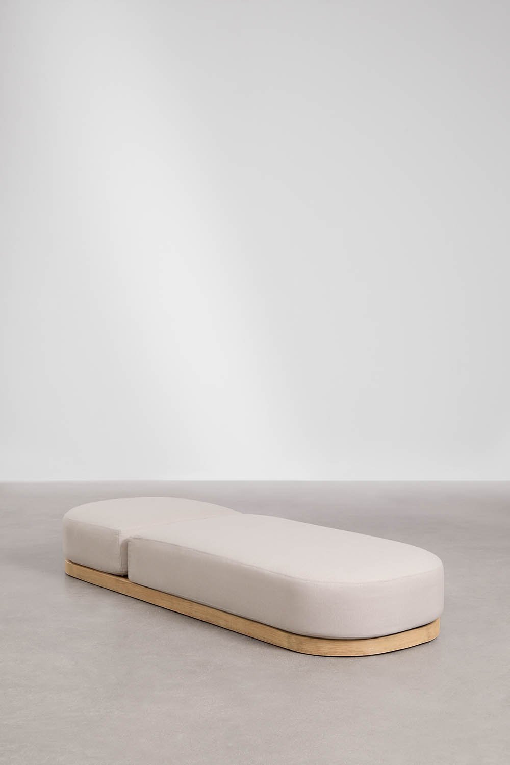 Verona acacia wood reclining sun lounger, gallery image 2