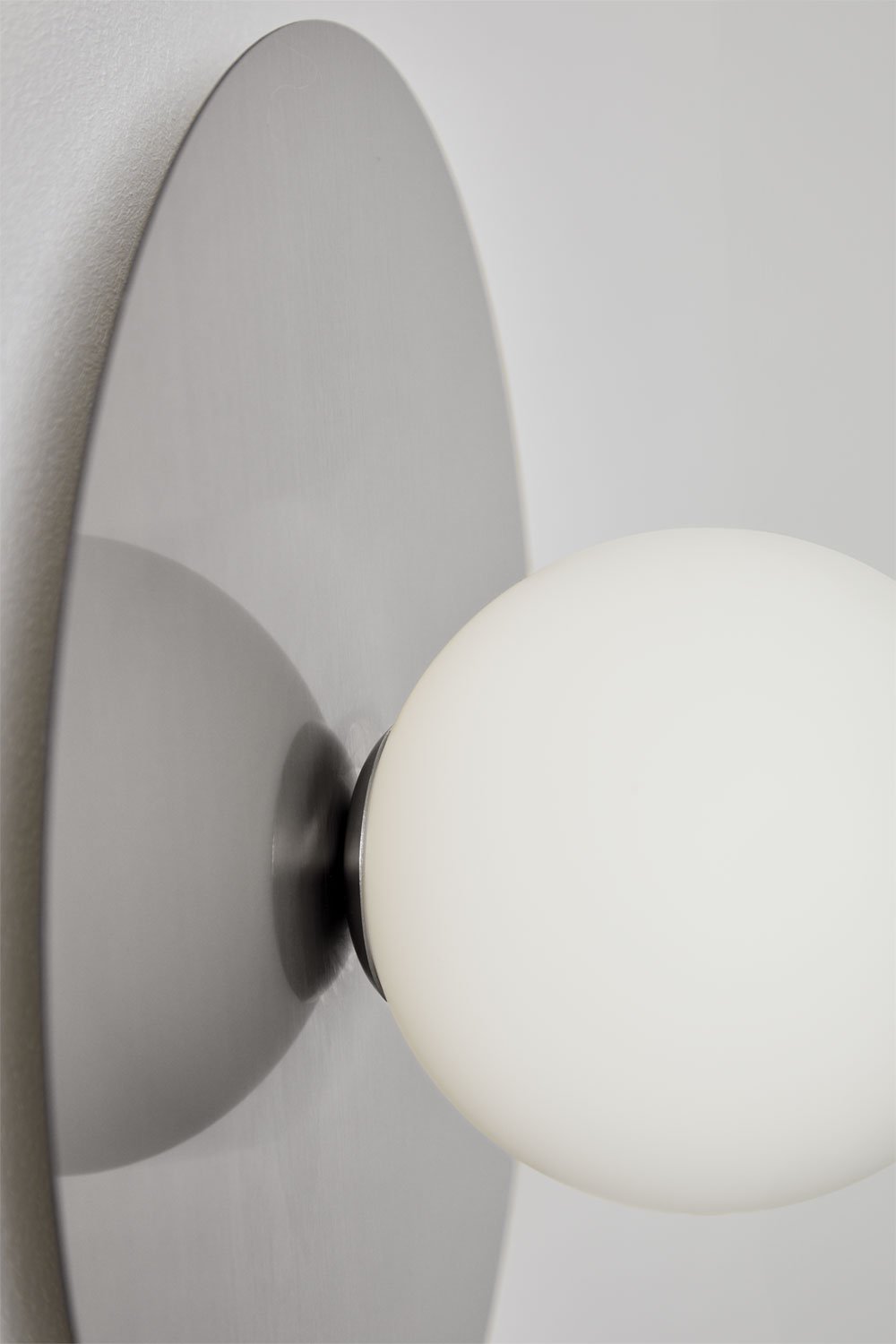 Anine iron and glass wall sconce, gallery image 5