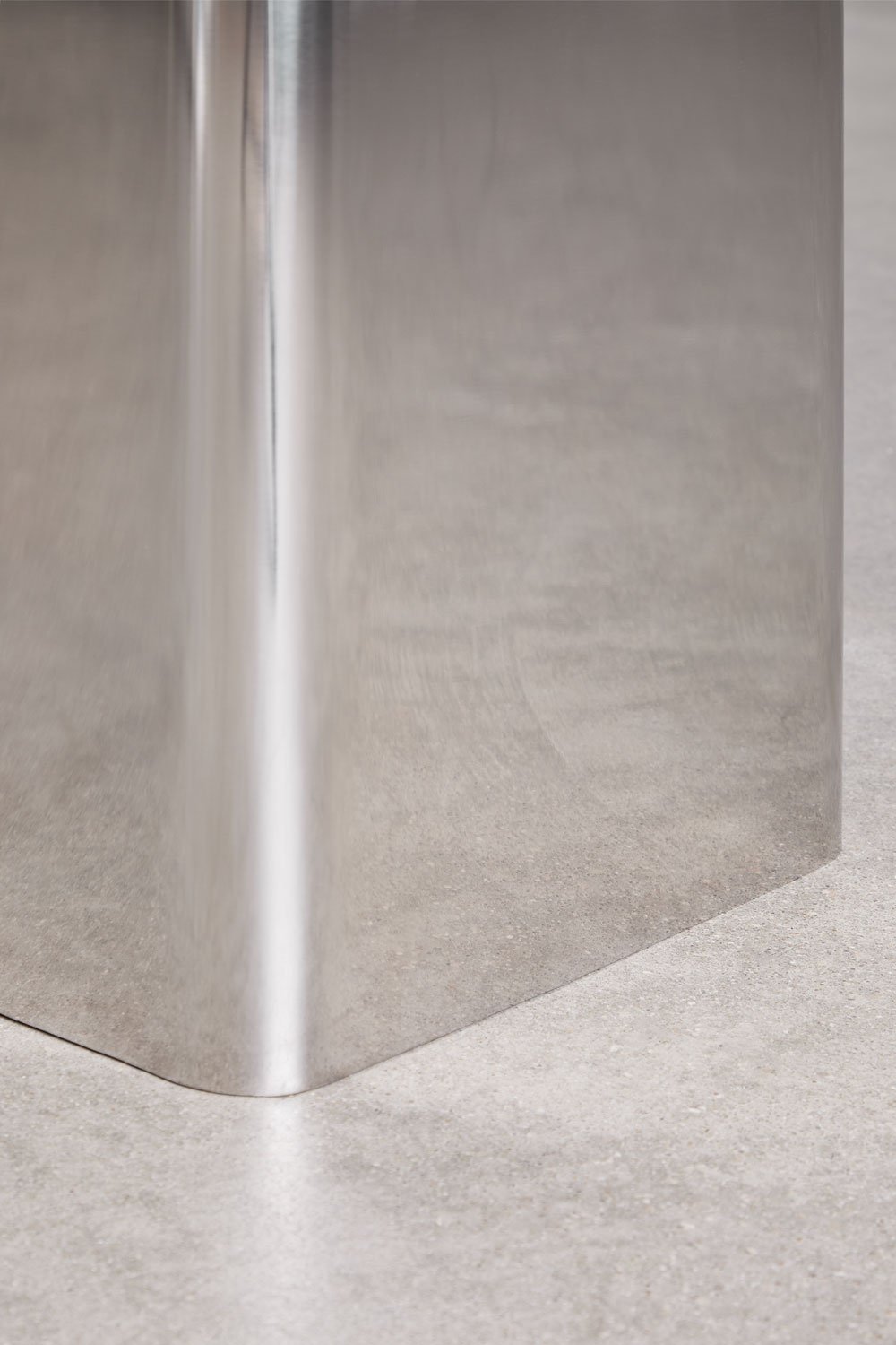 Set of 2 square side tables in steel Loraq, gallery image 7