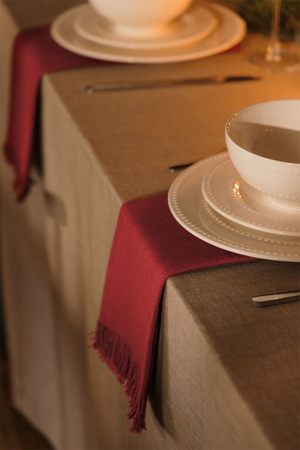 Set of 2 Viwela design cotton napkins, gallery image 2