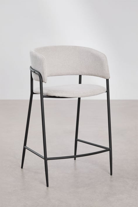 Nalon upholstered high stool